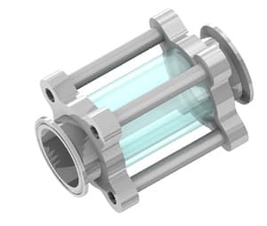 DOUGLASS flow sight glasses with 360°