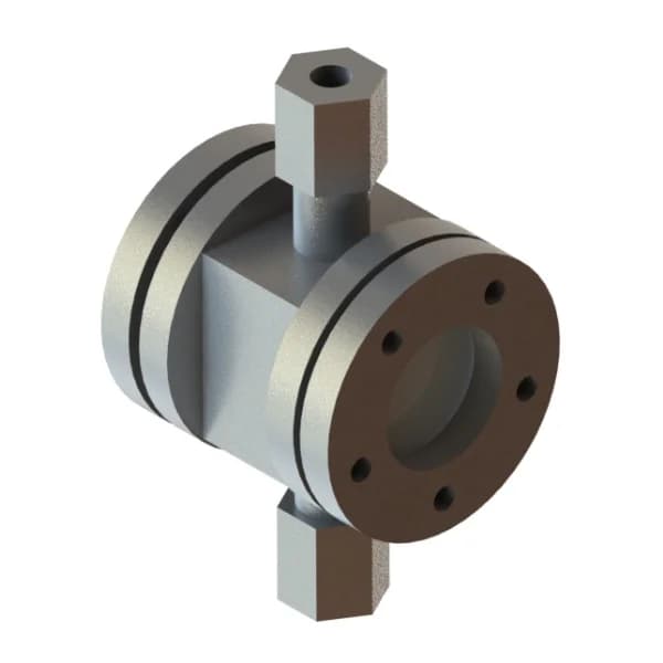 Sight Flow Indicators Threaded Double Window HP
