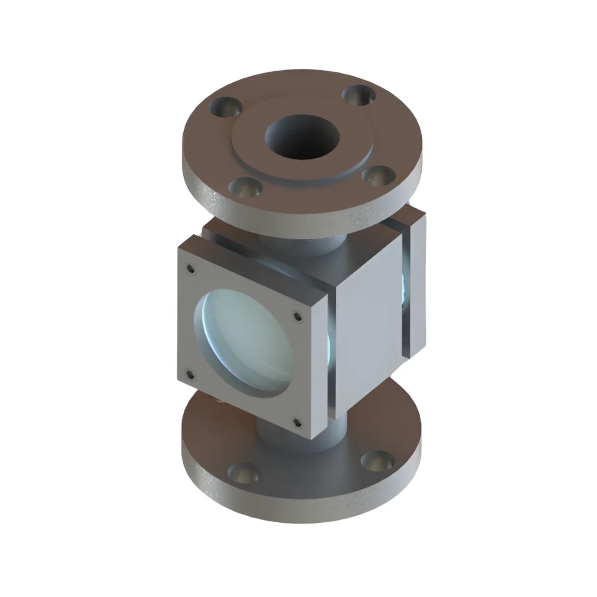 Flanged Double Window 150 PSI - Visual Flow Indicators