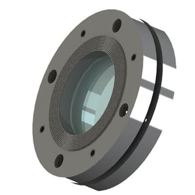 Sight Glass Window Flange-To-Tank Connection