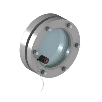 Douglass ZW30 tank sight glass with LED lighting