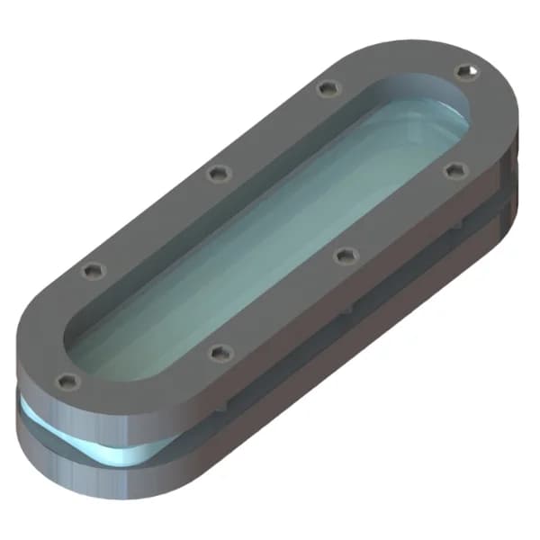 Weld To Tank Sight Glass ZW15 – Oval Design