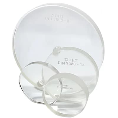 Tempered borosilicate sight glass