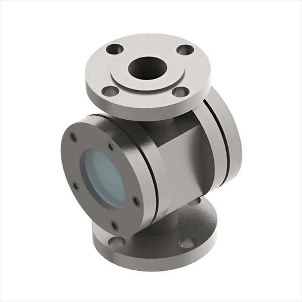 Flanged Double Window Sight Flow Indicator - High Pressure